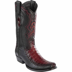 Men's Wild West Caiman Belly with Deer Dubai Toe Boots 279F82