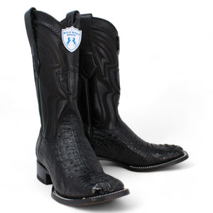 Men's Wild West Caiman Hornback Ranch Toe Boots 2824L02