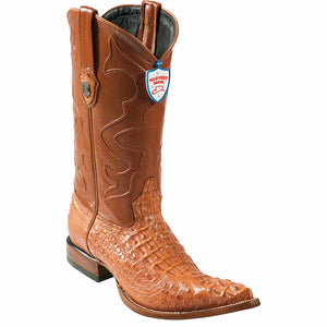 Men's Wild West Caiman Hornback Skin 3X Toe Boots 29502