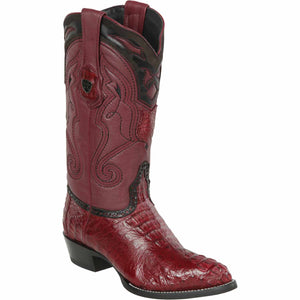 Men's Wild West Caiman Hornback Skin J Toe Boots 29902-A