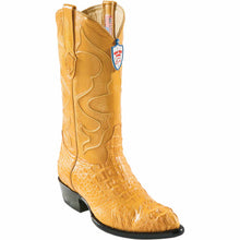 Men's Wild West Caiman Hornback Skin J Toe Boots 29902-A