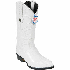 Men's Wild West Caiman Hornback Skin J Toe Boots 29902-B