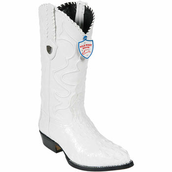 Men's Wild West Caiman Hornback Skin J Toe Boots 29902-B