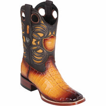 Men's Wild West Caiman Tail Ranch Toe Boots 282401