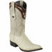 Men's Wild West Caiman Tail Skin 3X Toe Boots 29501-A