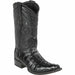 Men's Wild West Caiman Tail Skin 3X Toe Boots 29501-A