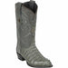 Men's Wild West Caiman Tail Skin J Toe Boots 29901-B