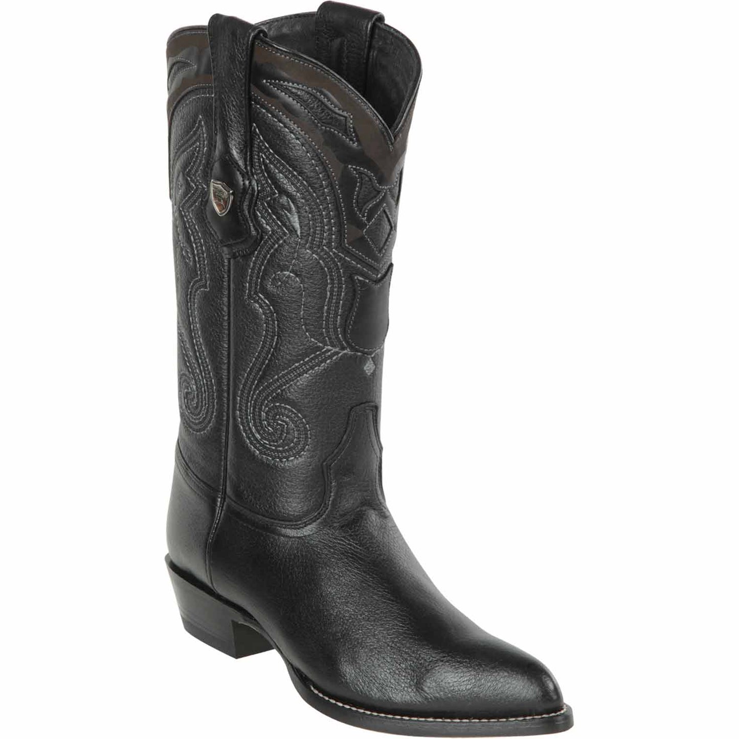 Men's Wild West Deer Skin J Toe Boots 29951