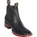 Men's Wild West Deer Skin Ranch Toe Short Boots 282BC83