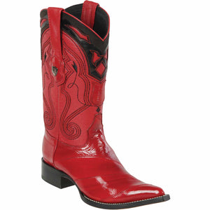 Men's Wild West Eel Skin 3X Toe Boots 29508