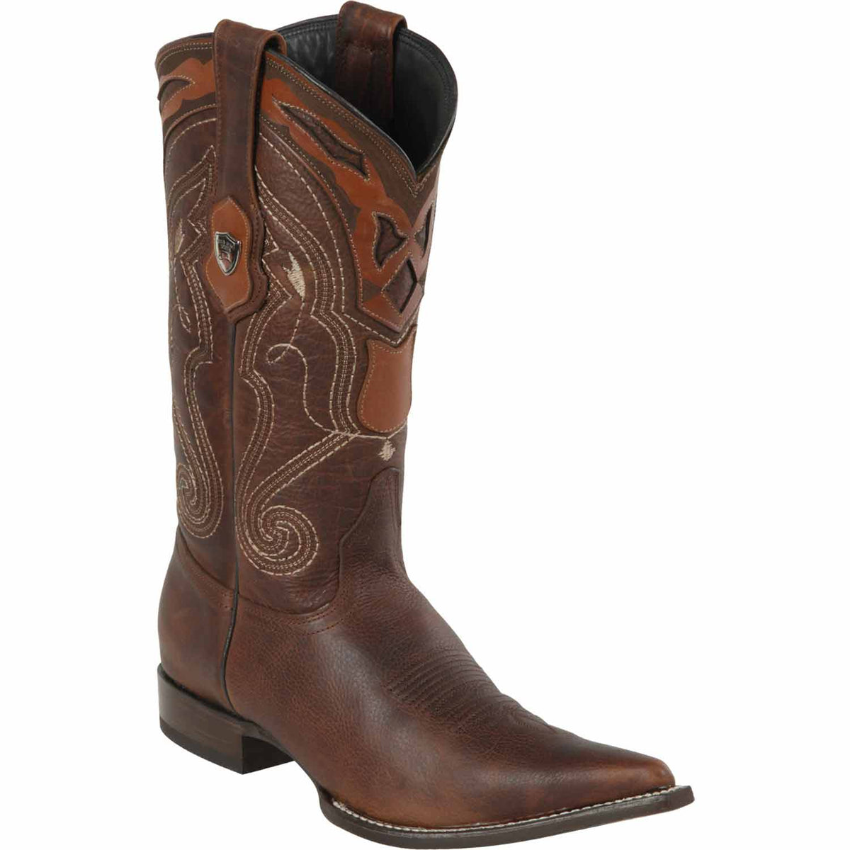 ワイルド・ワイルド・ウエスト Men's Wild West Genuine Leather 3X Toe Boots 29599 — MensUSA