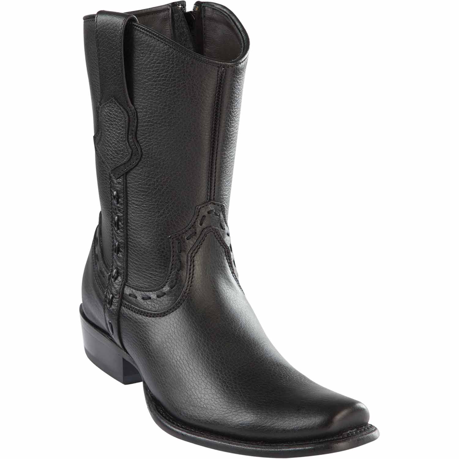 6 Men's Wild West Genuine Leather Dubai Toe Short Boots 279B27