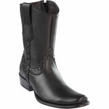 Men's Wild West Genuine Leather Dubai Toe Short Boots 279B27