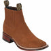 Men's Wild West Genuine Leather Ranch Toe Short Boots 2826BM63