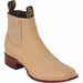 Men's Wild West Genuine Leather Ranch Toe Short Boots 282BM63