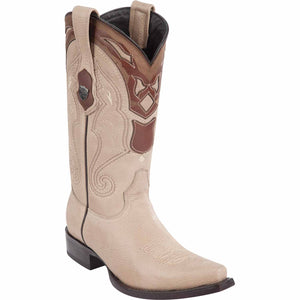 Men's Wild West Genuine Leather Snip Toe Boots 29427