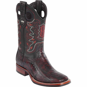 Men's Wild West Ostrich Leg Ranch Toe Boots 282505