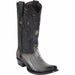 Men's Wild West Ostrich Leg Skin Dubai Toe Boots 27905