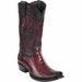 Men's Wild West Ostrich Leg Skin Dubai Toe Boots 27905