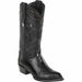 Men's Wild West Ostrich Leg Skin J Toe Boots 29905