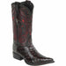 Men's Wild West Ostrich Skin 3X Toe Boots 29503-B
