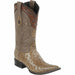 Men's Wild West Ostrich Skin 3X Toe Boots 29503-B
