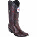 Men's Wild West Ostrich Skin Dubai Toe Boots 27903