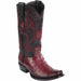Men's Wild West Ostrich Skin Dubai Toe Boots 27903