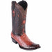 Men's Wild West Ostrich Skin Dubai Toe Boots 27903