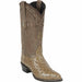 Men's Wild West Ostrich Skin J Toe Boots 29903-B