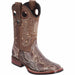 Men's Wild West Python Ranch Toe Boot 282557
