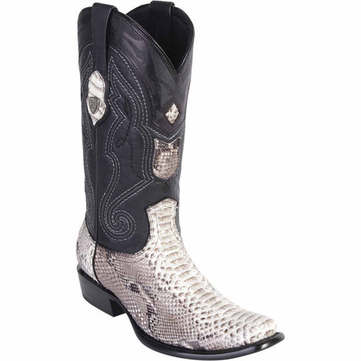 Men's Wild West Python Skin Dubai Toe Boots 27957