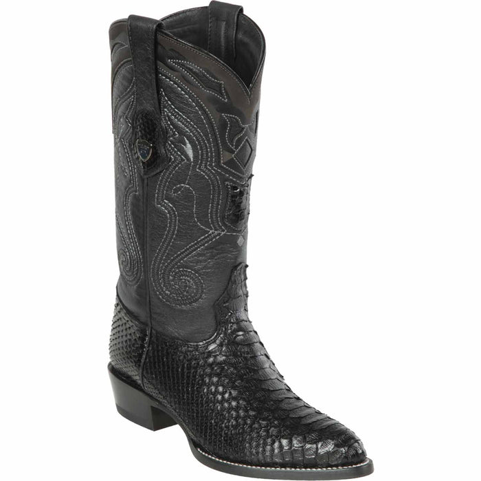 Men's Wild West Python Skin J Toe Boots 29957