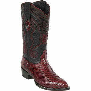 Men's Wild West Python Skin J Toe Boots 29957