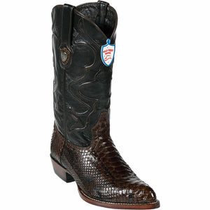 Men's Wild West Python Skin J Toe Boots 29957