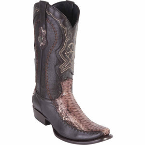 Men's Wild West Python with Deer Dubai Toe Boots 279F57