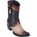 Men's Wild West Shark Skin Dubai Toe Short Boots 279B09