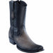 Men's Wild West Shark Skin Dubai Toe Short Boots 279B09