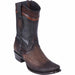 Men's Wild West Shark Skin Dubai Toe Short Boots 279B09
