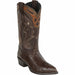 Men's Wild West Smooth Ostrich Skin J Toe Boots 29904