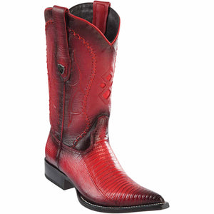 Men's Wild West Teju Lizard Eco Skin 3X Toe Boots 29535