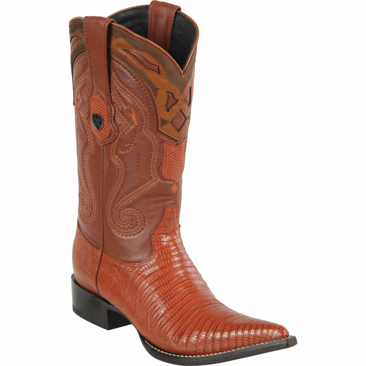Men's Wild West Teju Lizard Skin J Toe Boots 29907
