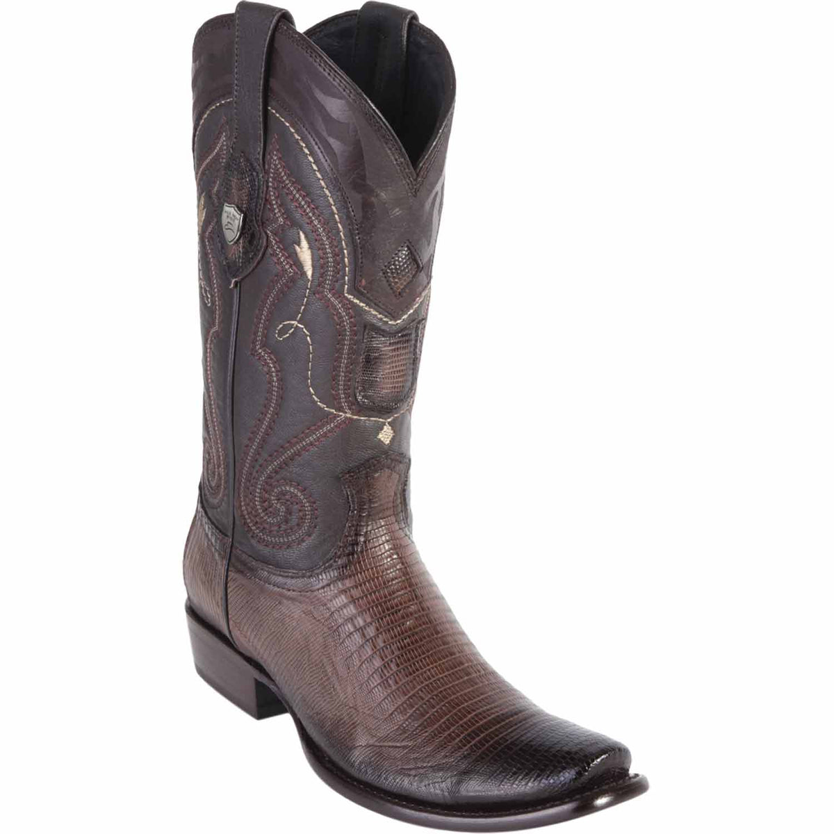 Men's Wild West Teju Lizard Skin Dubai Toe Boots 27907