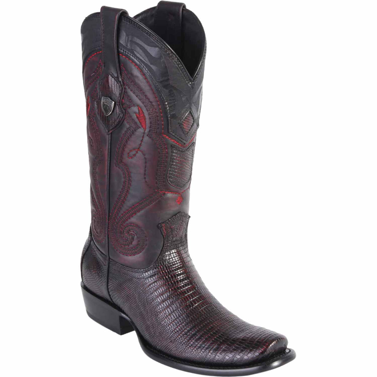 Men's Wild West Teju Lizard Skin Dubai Toe Boots 27907