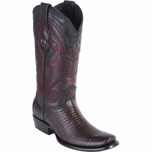Men's Wild West Teju Lizard Skin Dubai Toe Boots 27907