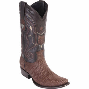 Men's Wild West Teju Lizard Skin Dubai Toe Boots 27907