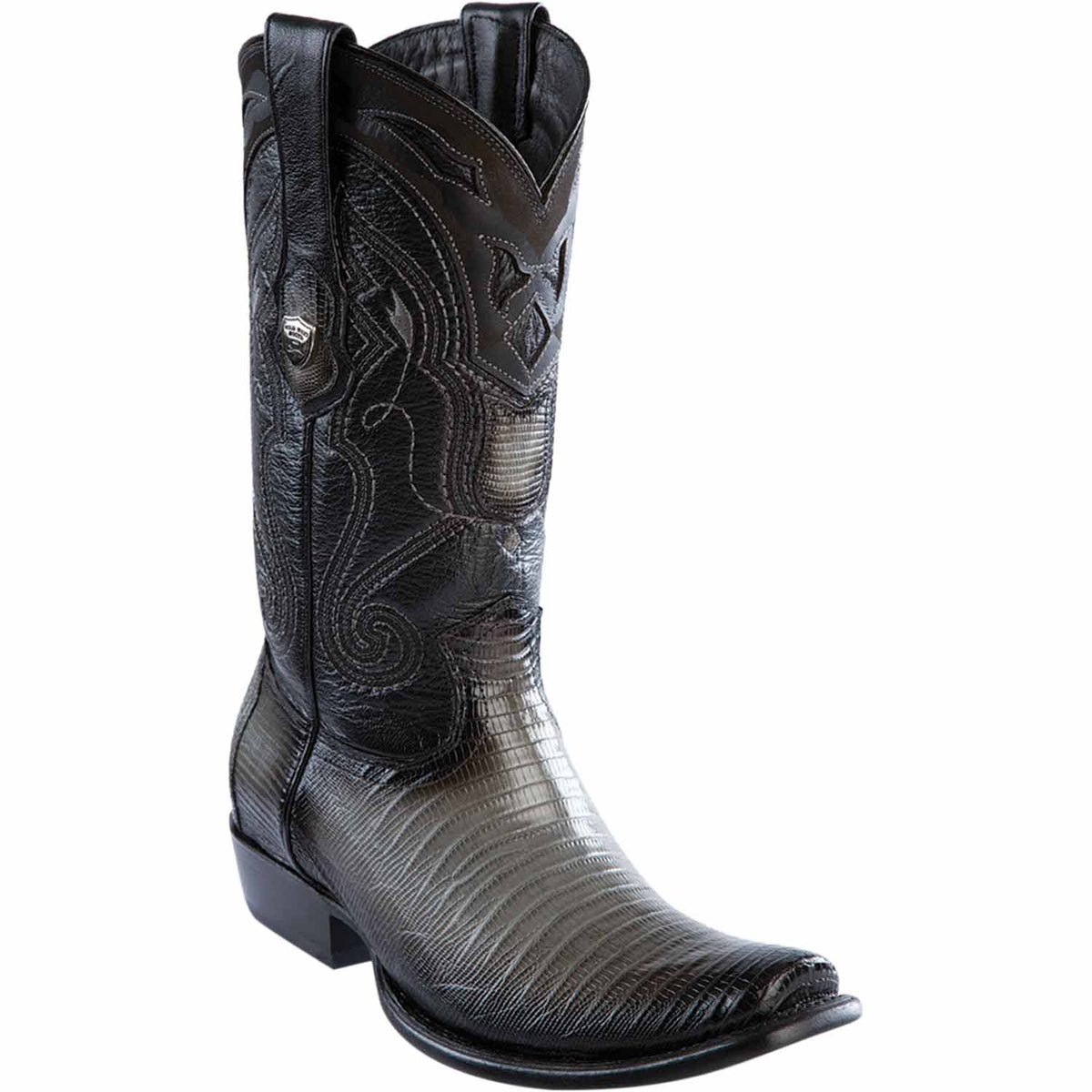 Men's Wild West Teju Lizard Skin Dubai Toe Boots 27907