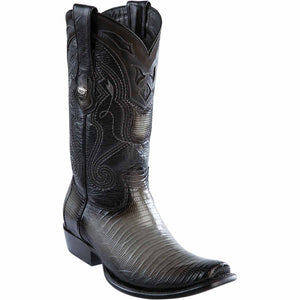 Men's Wild West Teju Lizard Skin Dubai Toe Boots 27907