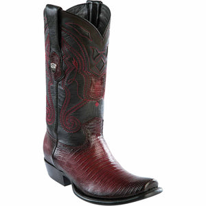 Men's Wild West Teju Lizard Skin Dubai Toe Boots 27907