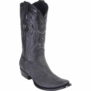 Men's Wild West Teju Lizard Skin Dubai Toe Boots 27907